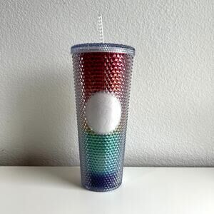 STARBUCKS - 2020 PRIDE RAINBOW STUDDED TUMBLER VENTI 24oz - BRAND NEW